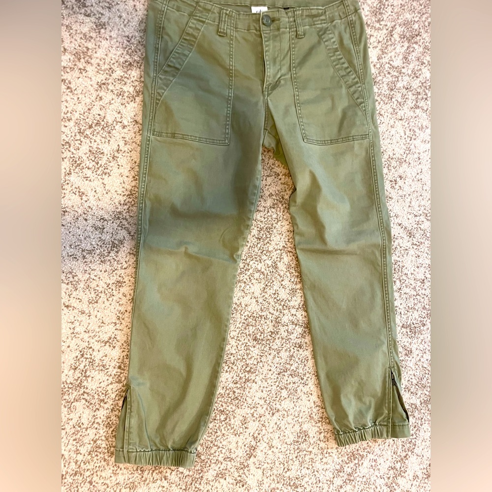 CAbi pants-olive green-great condition!
